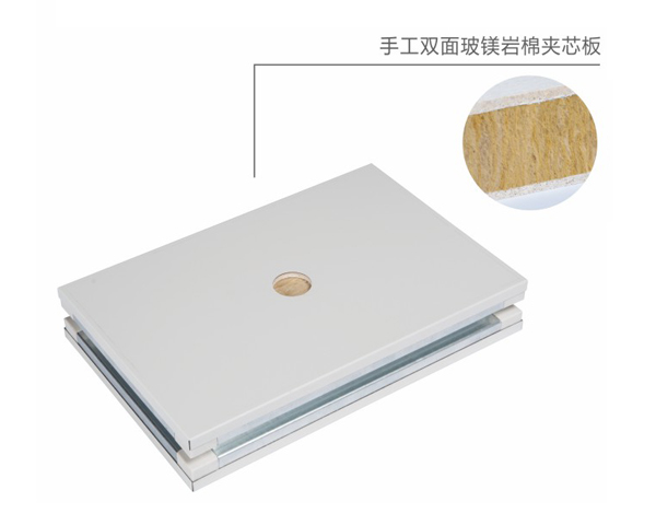 手工雙玻鎂巖棉夾芯彩鋼板